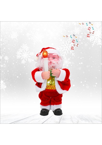 SüSLe Bebek ve Parti Işıklı ve Müzikli Noel Baba - 17cm x 9cm fırsatları