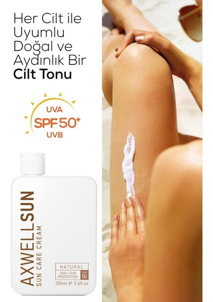 Sun Care Cream Leke Karşıtı Güneş Koruyucu Krem SPF50 + 125 ml 2 Adet fiyatları