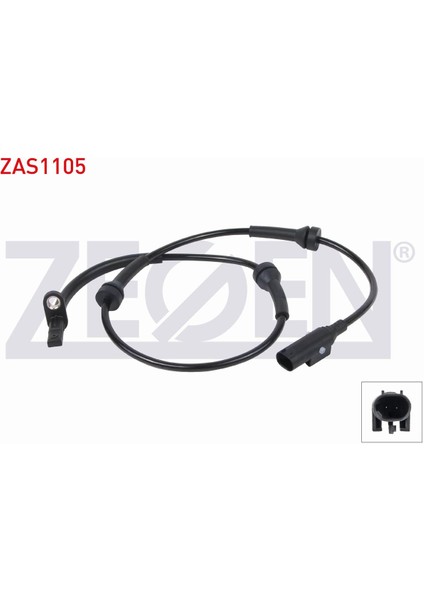Fıat 500 2008-2012 Abs Sensörü Arka Sol -Sağ 51787099