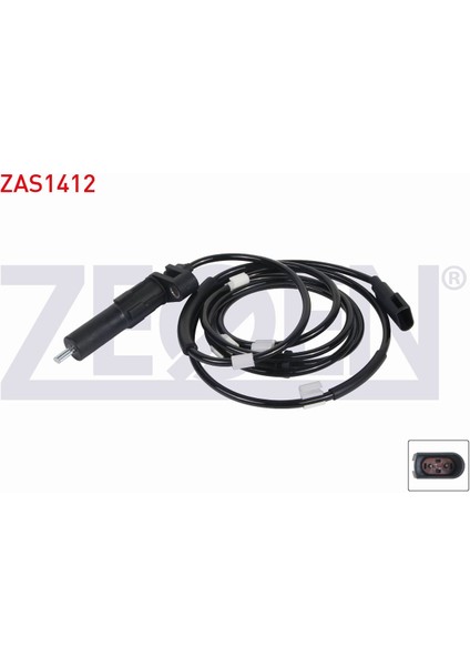 Ford Transıt (V184) Cıft Teker 2000-2006 Abs Sensörü Arka Sağ 4533633|YC152B372DC
