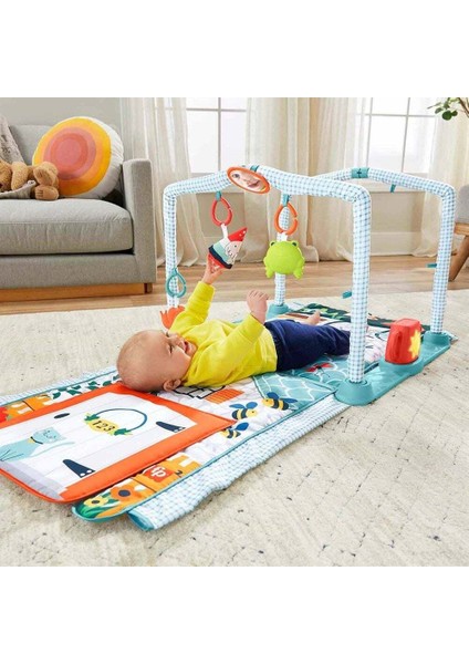 Fisher Price 3'ü 1 Arada Sevimli Kulube Jimnastik Merkezi HJK45