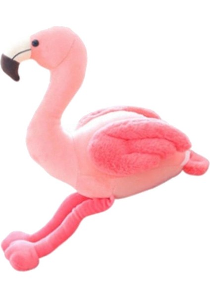 Pembe Flamingo Kuş Yumuşak Peluş Doldurulmuş Oyuncak Noel Hediyesi Çocuk Çocuklar 35 cm (Yurt Dışından)