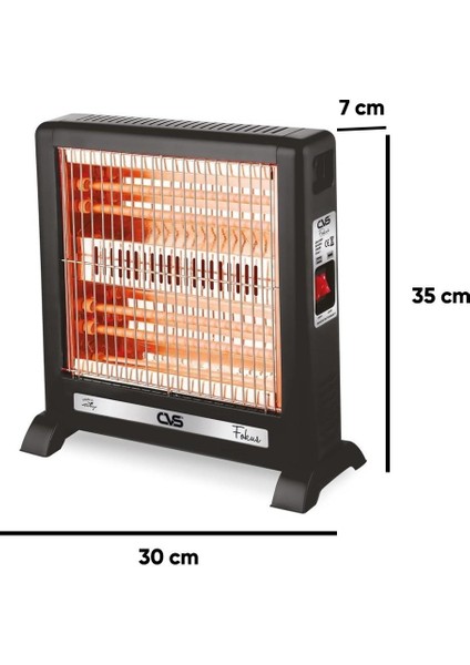 Dn 3016 Focus Elektrikli Isıtıcı 1000W 220-240V fırsatları