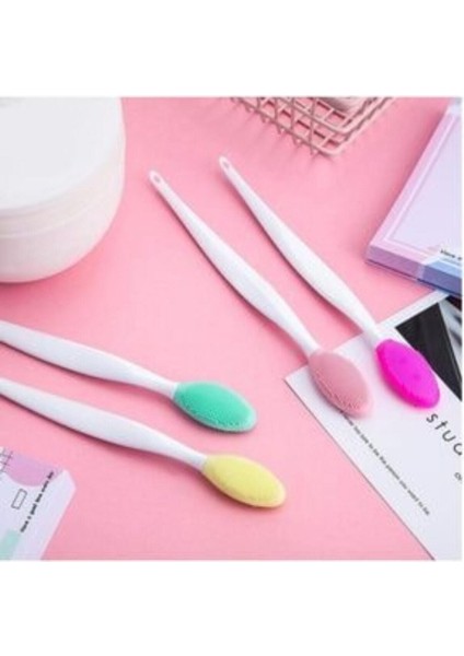 Buffer Dudak Burun Gözenek Siyah Nokta Temizleyici Fırça 2 Adet