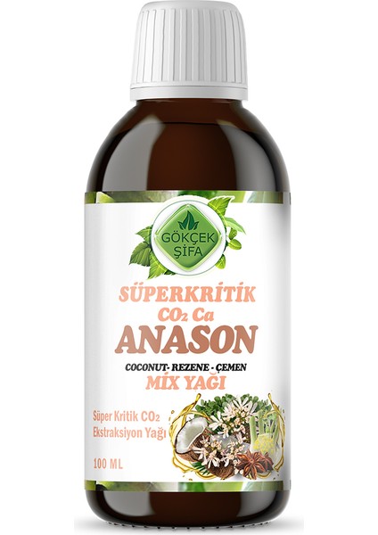 Anason Süperkritik Mix Yağı 100 ml (ANİSE SUPERCRİTİCAL MİX OİL)
