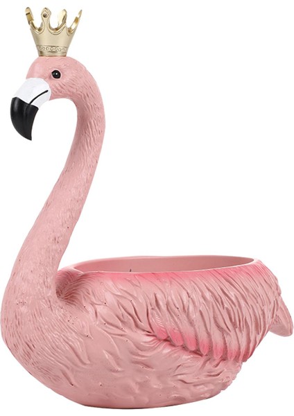 Temel Depolama Süsü Dekoratif Mobilyalar Sundurma Için Flamingo Heykelleri (Yurt Dışından)