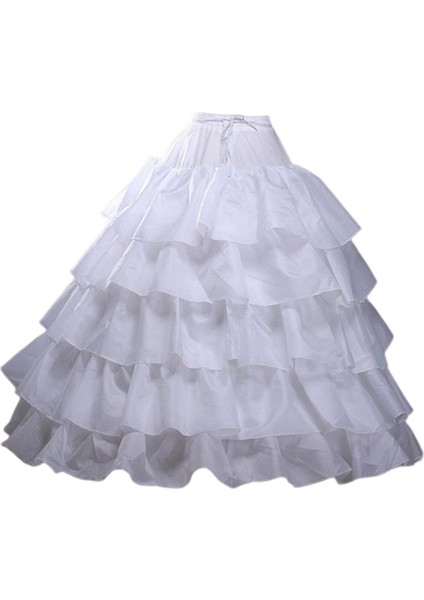 4 Çember Için Kabarık Düğün Petticoat Balo Elbisesi Petticoat Düğün Aksesuarları (Yurt Dışından) fiyatları