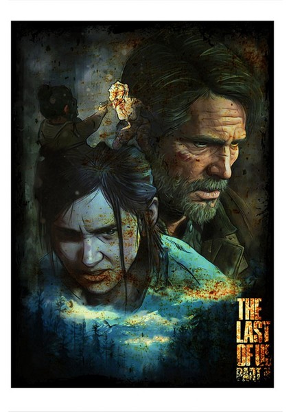 The Last Of Us Tasarım Mdf Tablo 50CMX 70CM