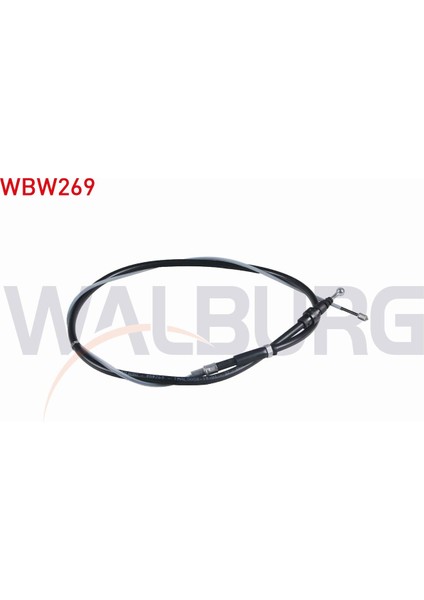 Skoda Roomster (5j) 1.2 1.4i 1.2 Tdı 1.6 Tdı Abslı 2006- El Fren Teli Arka Sol-Sağ Diskli 6Q7609721C