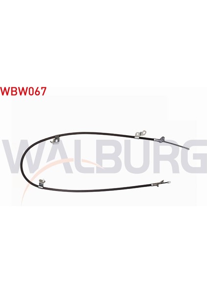 Toyota Yarıs (_CP10) 1.5 Vvt-I 1999-2005 El Fren Teli Arka Sol Diskli 46430-52080