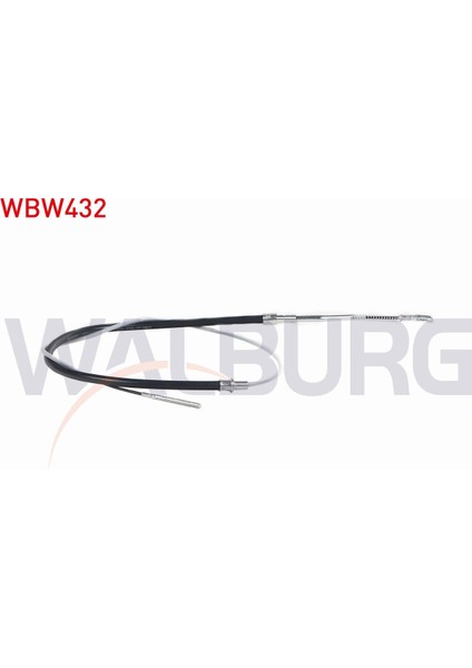 Bmw 3 Serısı (E21) 316 - 318İ - 320İ 6 Sılındır El Fren Teli 1632X608 34411114215
