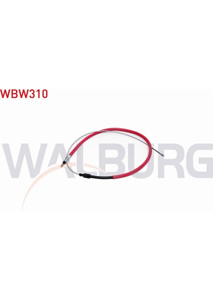 Cıtroen C3 (Fc) 1.4i 1.4hdı 1.6hdı 2002-2009 El Fren Teli Arka Sol-Sağ Diskli 4745.VA|4745.V1