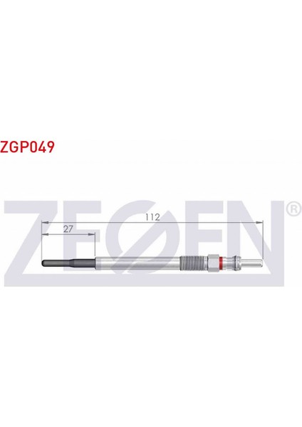 Cıtroen Berlıngo 1.6hdı 2008- Kızdırma Buji 5V 1824690