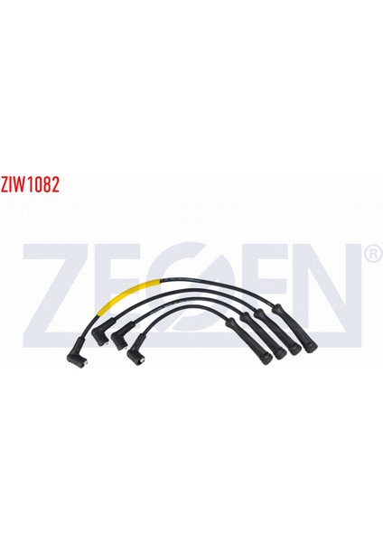 Renault Megane I (Ba0/1) 1.6i 8V (K7M) 1996-2003 Buji Kablosu Takım 7700114298