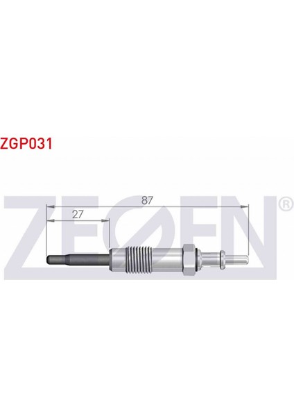 Mercedes Sprınter 3t (903) 310-312D 1995-2006 Kızdırma Buji 11,5V A 001 159 26 01