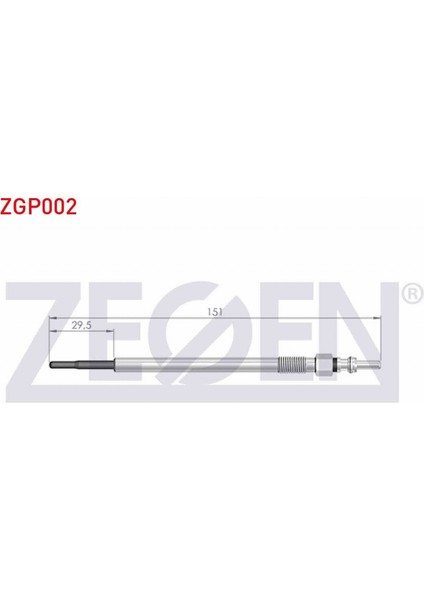Alfa Romeo 147 (937) 1.9jtd 2001-2010 Kızdırma Buji 11V 46792355