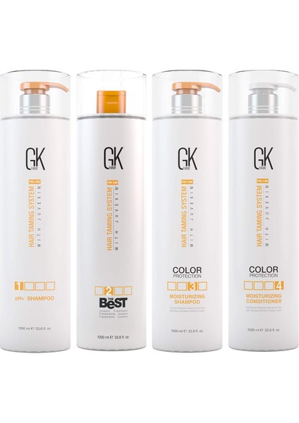 Global Keratin The Best En İyi Saç Düzleştirme Onarıcı Keratin Tedavisi 4'lü Saç Set 1000 ml