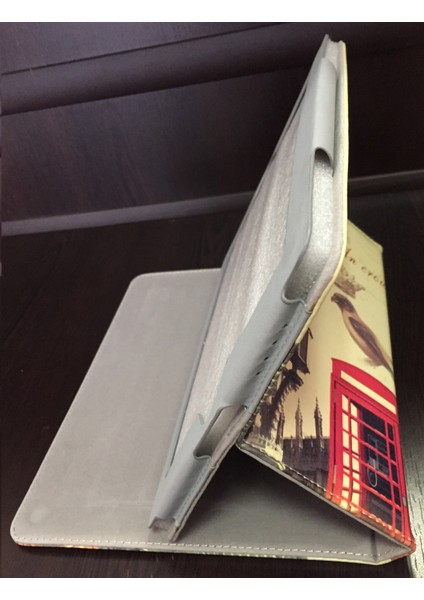 Apple iPad 2taşlı Britain Desenli Lüx Tablet Kılıfı fiyatları