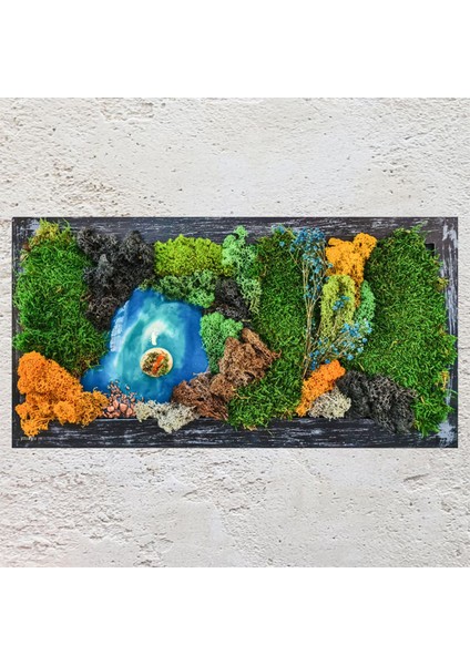 Epoksili ve Canlı Yosun Tablo T10