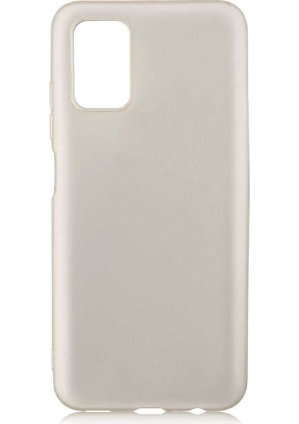 Samsung Galaxy A03S Kılıf Lopard Premier Esnek Mat Silikon Kapak Gold