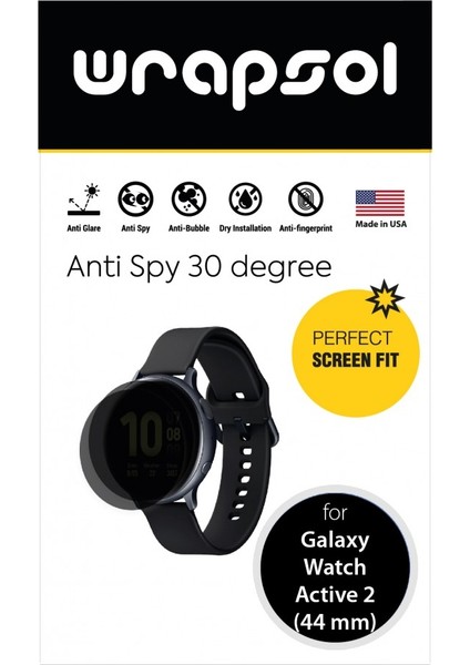 Samsung Galaxy Watch Active 2 44 mm Akıllı Saat Mat Hayalet Ekran Koruyucu Poliüretan Film fiyatları