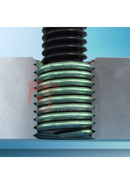 V-Coil M36X2 Helicoil Yay 1.5d (Yay Kapalı Uzunluğu 36MM) - 5 Adet