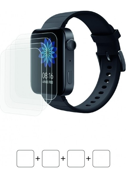 Xiaomi Mi Watch(Çin) Akılı Saat Ekran Koruyucu Poliüretan Film