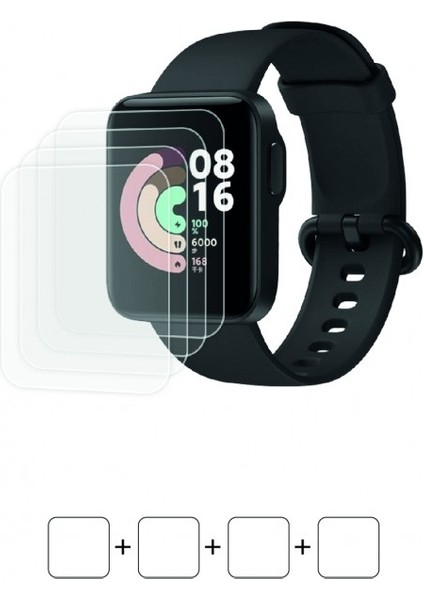 Xiaomi Mi Watch Lite Akılı Saat Ekran Koruyucu Poliüretan Film