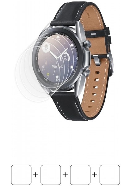 Samsung Galaxy Watch 3 41 mm Akıllı Saat Ekran Koruyucu Poliüretan Film