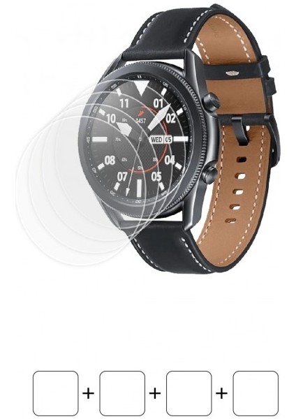 Samsung Galaxy Watch 3 45 mm Akıllı Saat Ekran Koruyucu Poliüretan Film