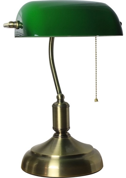 Shop Nostaljik Retro Masa Lambası - Yeşil (Yurt Dışından)