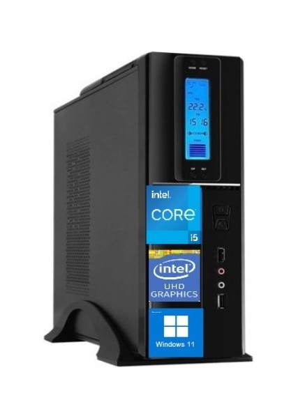 Flex Sff Intel Core I5 12400 64GB 512GB SSD 4gb GT730 WINDOWS11HOME Masa Üstü Bilgisayar ZETV22252