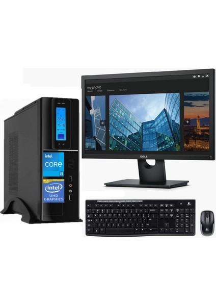 Flex Sff Intel Core I5 12400 64GB 2tb SSD 4gb GT730 Freedos 21.5 Mon Masa Üstü Bilgisayar ZET22238