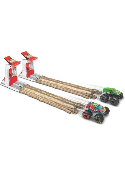 Hot Wheels Monster Trucks Trucks Çifte Çarpışma Oyun Seti GYC80 indirimleri
