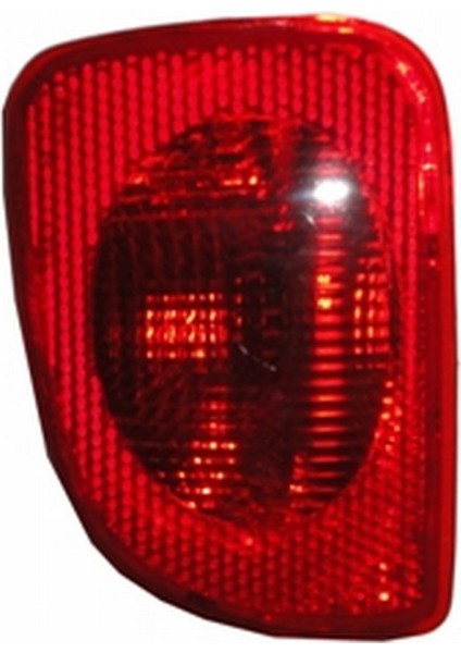 Renault Kangoo- 14/21 Arka Tampon Reflektörü Sol Kırmızı/sisli (Pleksan) 8200419906
