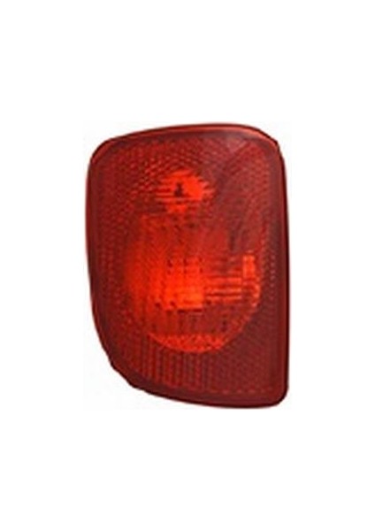 Renault Kangoo- 14/21 Arka Tampon Reflektörü Sol Kırmızı/sisli (Pleksan) 8200419906