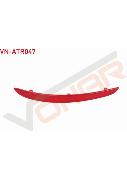 Skoda Superb 2013-2015 Arka Tampon Reflektörü Sol 3T9945105