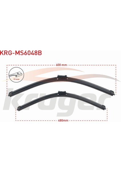 Vw Golf Vı (5k1) Araç Bazlı Silecek Seti 600-480MM 1Q1998002
