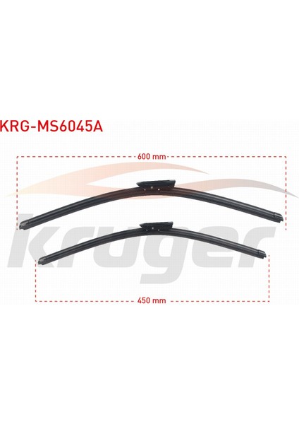 Renault Megane Iı (Lm) / Renault Megane Iv (B9) Araç Bazlı Silecek Seti 600-450MM 7711230013