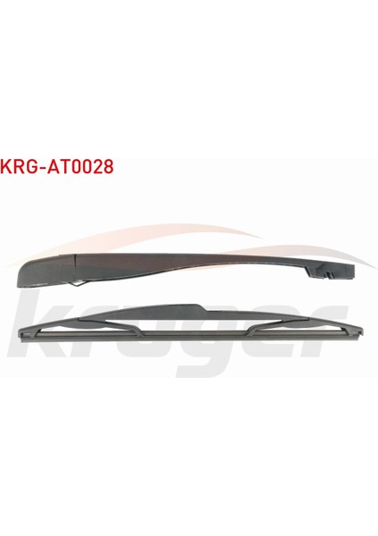 Peugeot 206 1998-2012 Silecek Seti Arka (Kol+Supurge) 360MM 6423,92