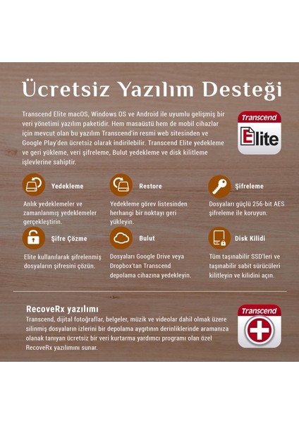 TS8TSJ35T3 8tb 3.5" USB 3.1 Storejet 35T3 Taşınabilir Disk indirimleri