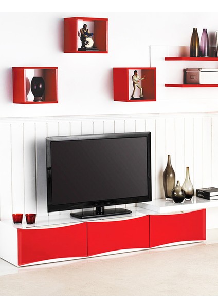 Parlak Kırmızı Yapışkanlı Folyo 61 cm x 3 Metre