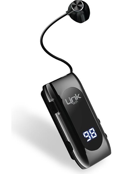 V80 Pro Makaralı Titreşimli Bluetooth Silikonsuz Kulaklık