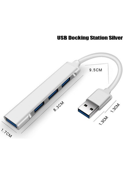 USB C Hub 3.0 Tip C Kablo Dizüstü Bilgisayar Için Çoklu Ayrıştırıcı Adaptörü Otg Extender Pc  (Yurt Dışından)