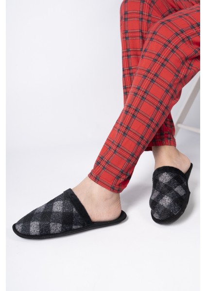 Erkek Siyah Günlük Terlik Peluş Yıkanabilir Ev Terliği Misafir Çeyiz Damat Terliği fiyatları