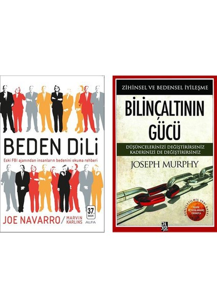 Beden Dili - Bilinçaltının Gücü - 2 Kitap