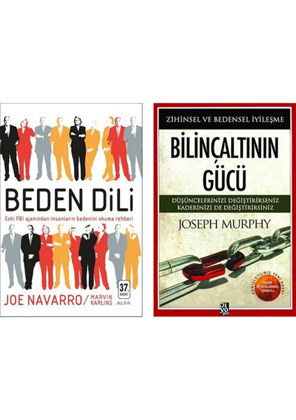 Beden Dili - Bilinçaltının Gücü - 2 Kitap