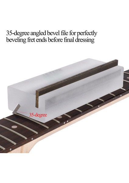 Gitar Fret Ucu Mafil Dosya Son Teknoloji Aracı Profesyonel Araçlar Luthier Malzemeleri (Yurt Dışından) indirimleri