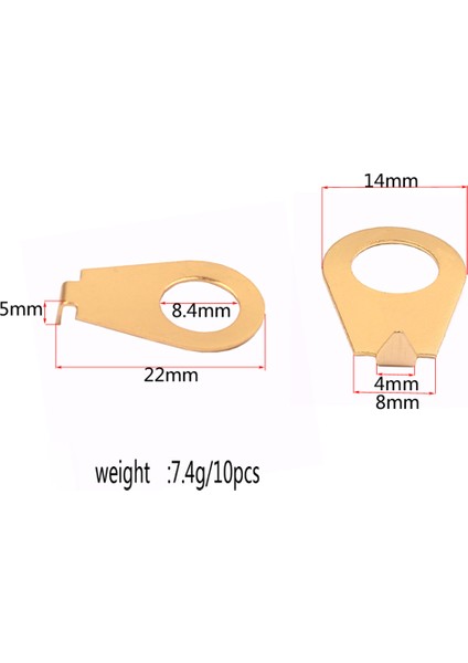 10 Adet Gitar Düğmeleri Işaretçi Plaka Düğmesi Konum Göstergesi Gitar (Yurt Dışından) fırsatları