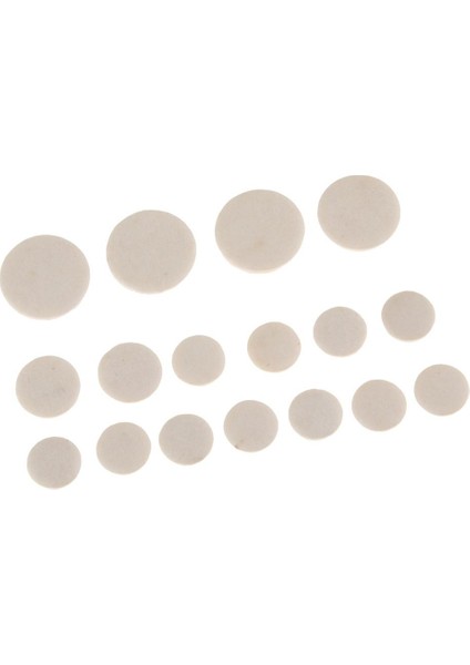 Ahşap Rüzgar Enstrüman Parçaları İçin 17 Pcs Klarnet Anahtar Yastık Pedleri Paspas (Yurt Dışından) indirimleri